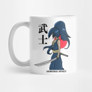 Samurai T-Shirt Mug